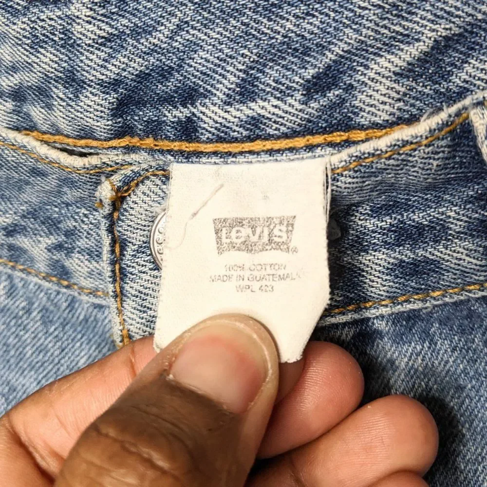 Levi's Light Blue Straight Jeans